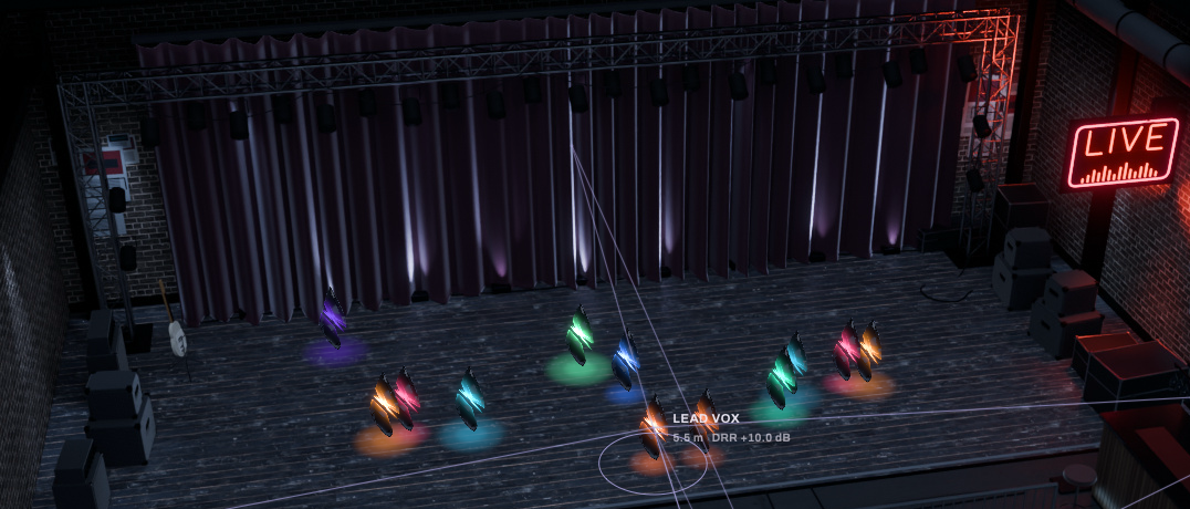 The band in the Club