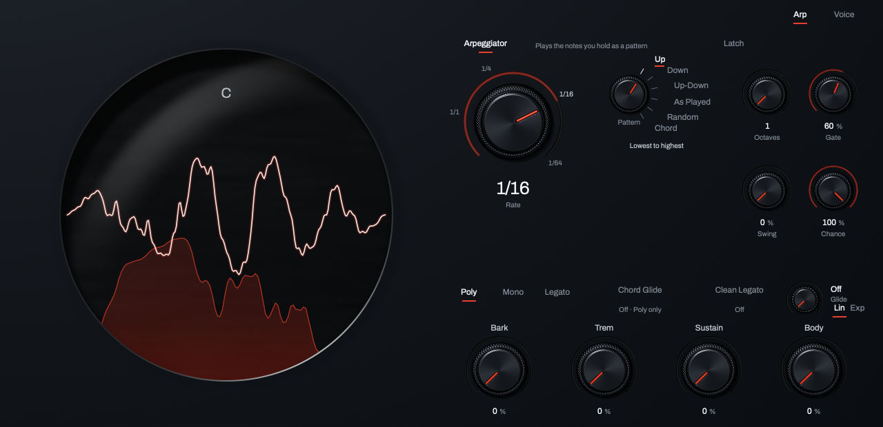 The Voice page