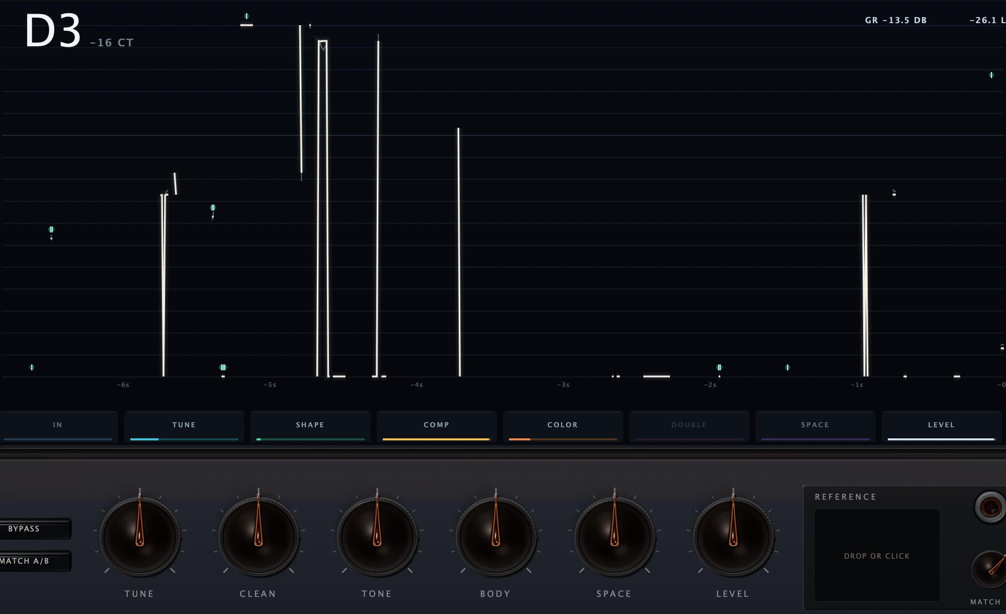 Burnish real editor in Track mode